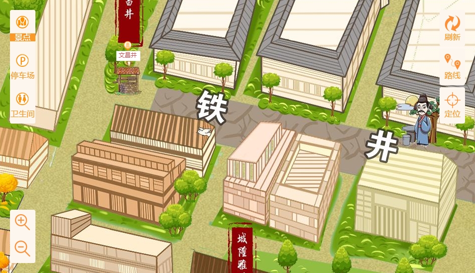 璧山智慧景区：手绘地图与语音导览的完美融合